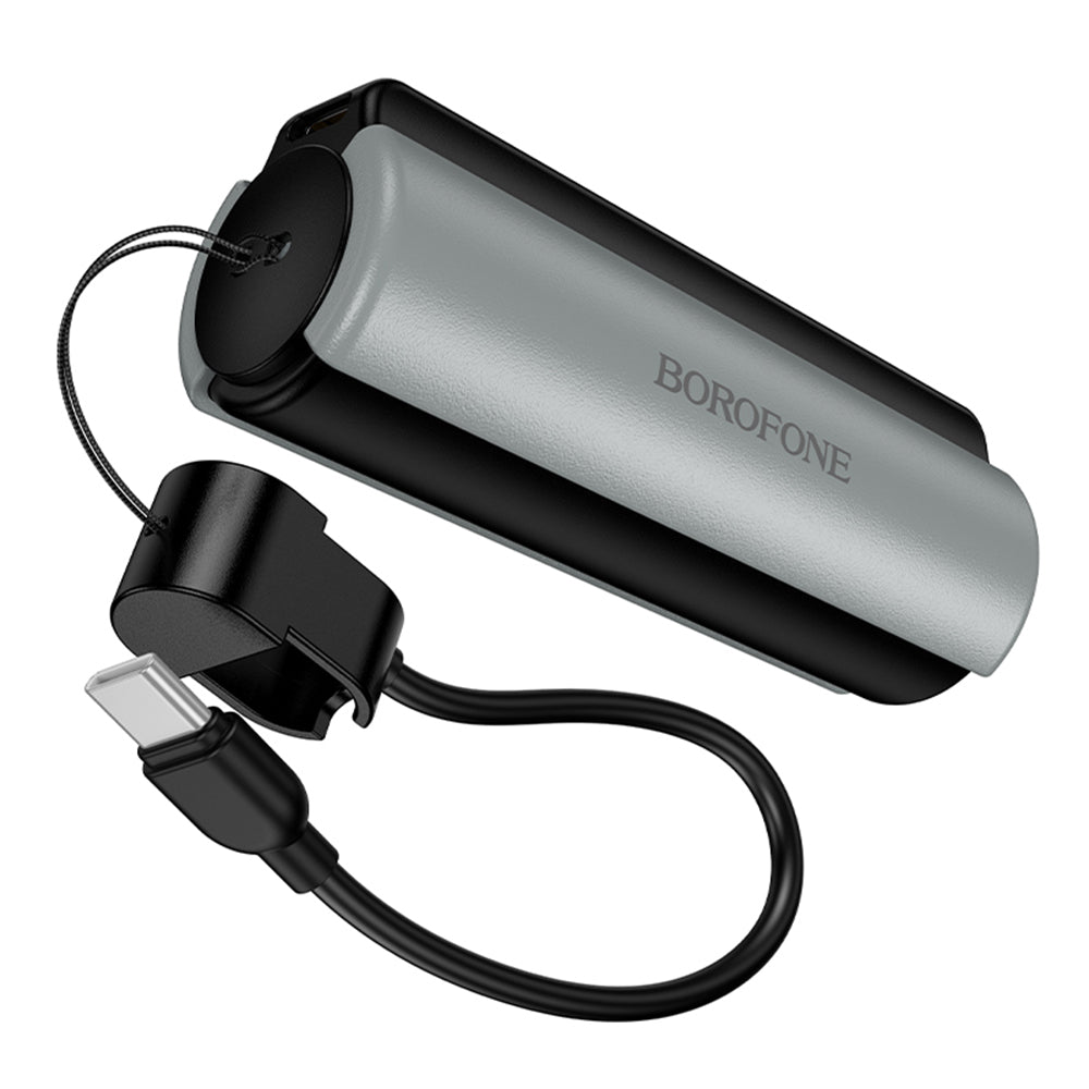 Vanjska baterija Borofone BJ87 Star, 5000mAh, 10W, 1 x USB-C, Siva