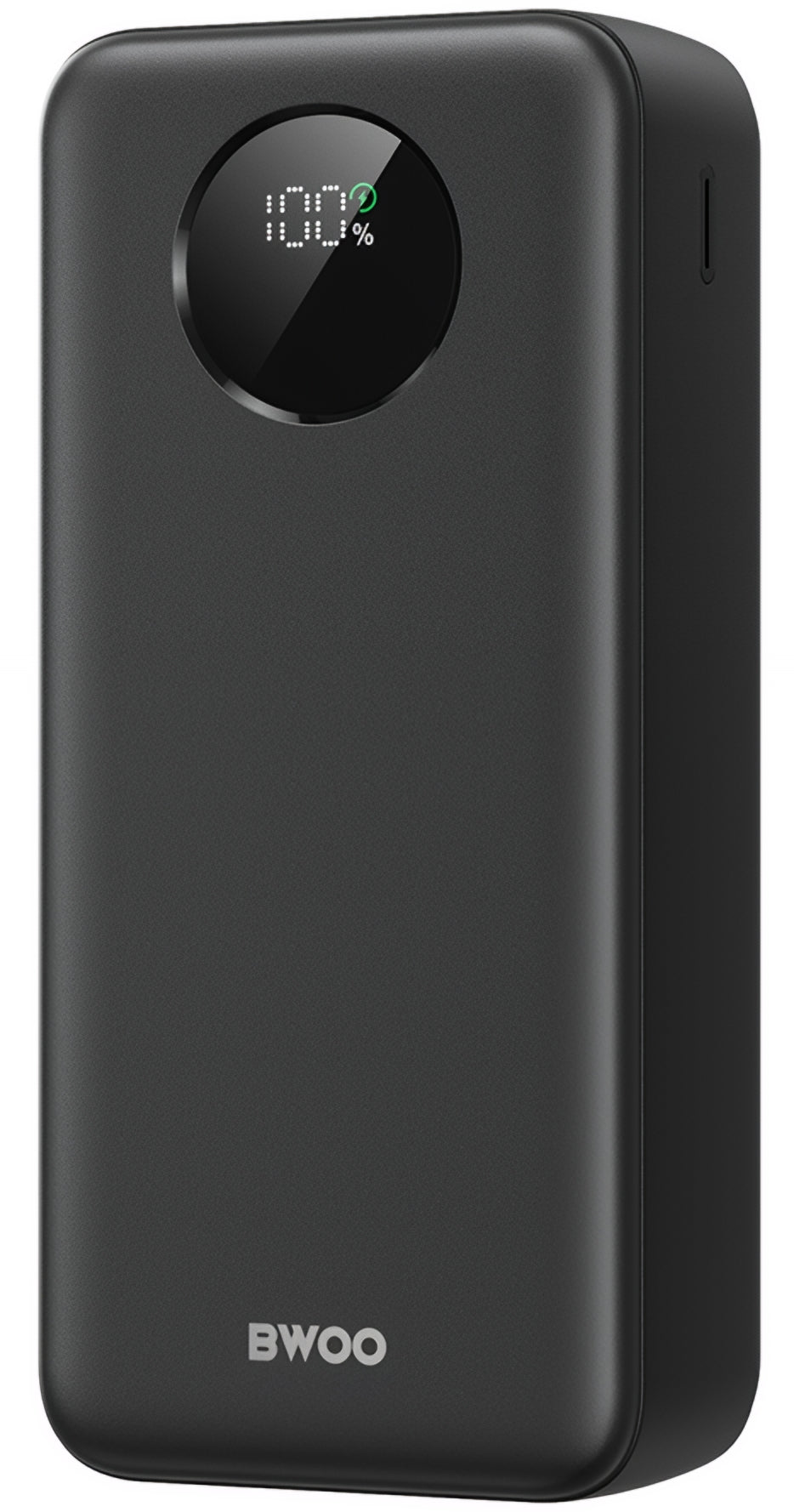 Vanjska baterija BWOO BO-P64, 30000mAh, 22.5W, QC + PD, 1 x USB-C - 2 x USB-A, Crna