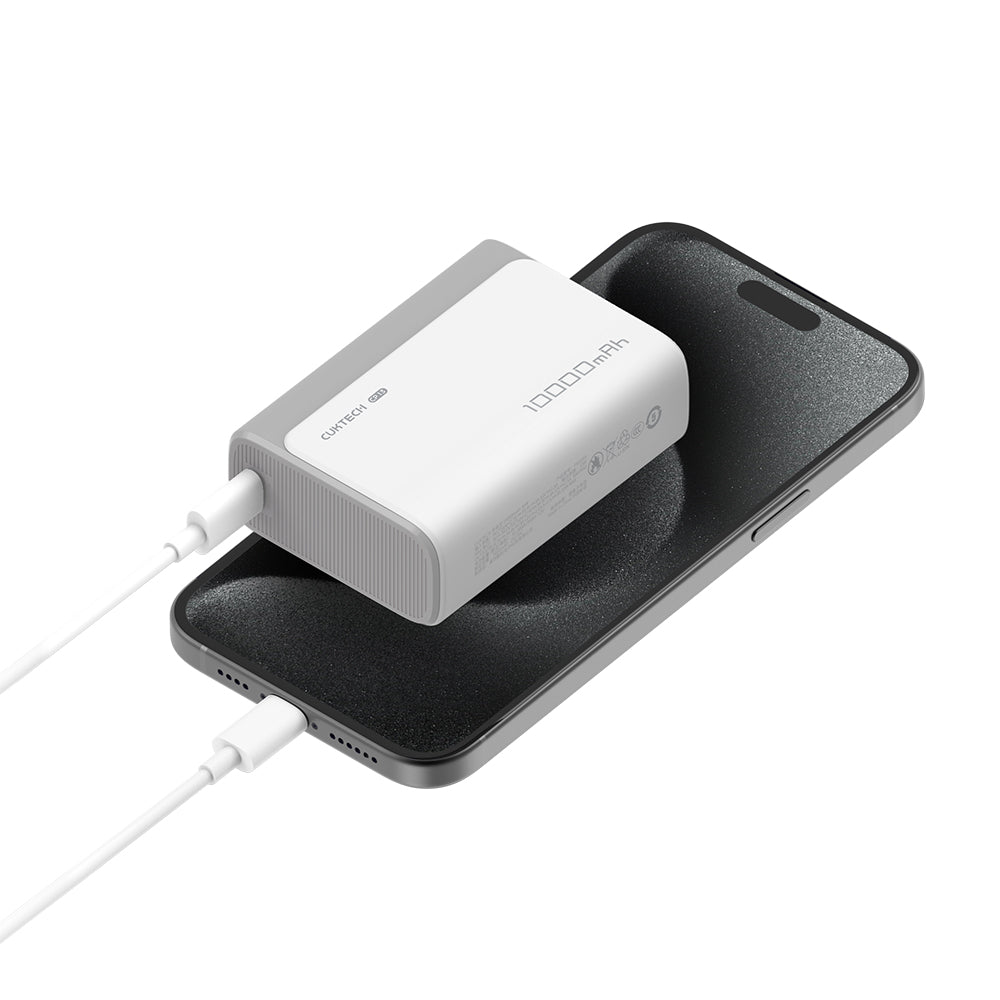 Vanjska baterija Cuktech CP13, 10000mAh, 30W, QC + PD, 1 x USB-A - 1 x USB-C, Roza CUK0PB100DPK