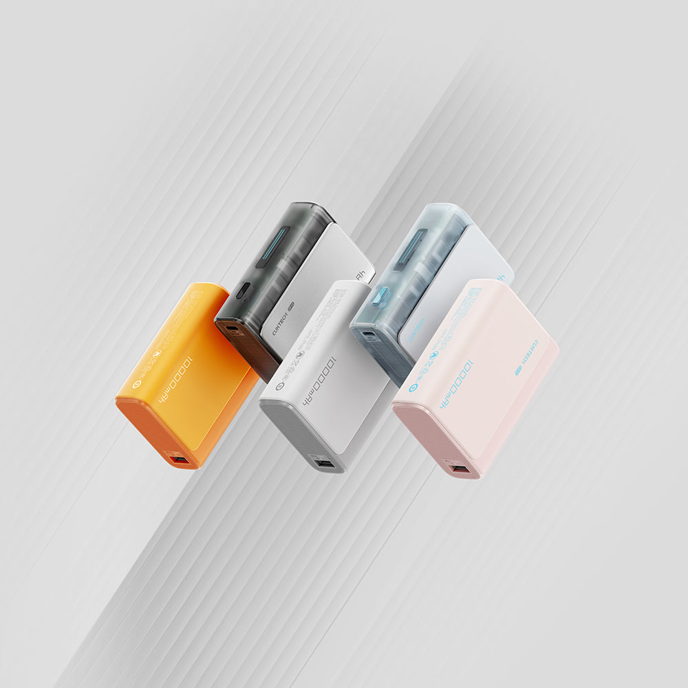 Vanjska baterija Cuktech CP13, 10000mAh, 30W, QC + PD, 1 x USB-A - 1 x USB-C, Roza CUK0PB100DPK