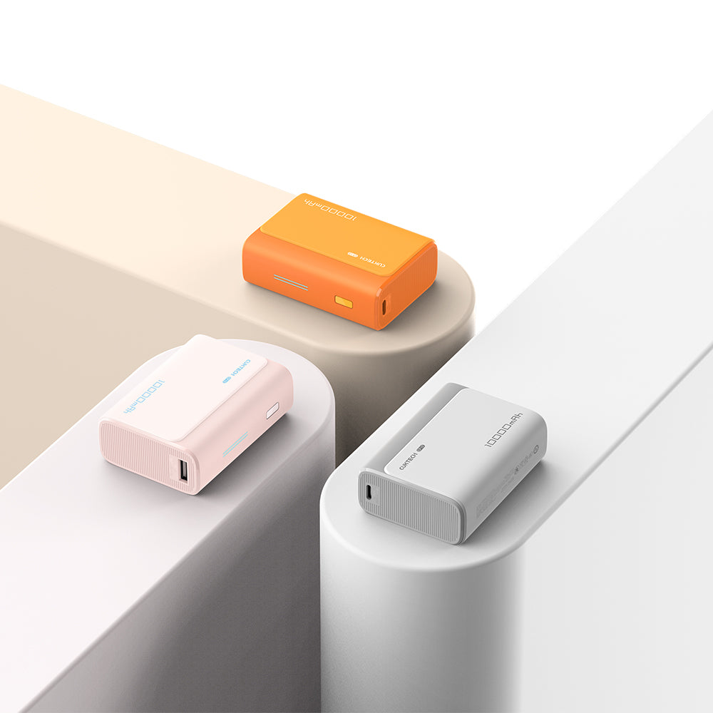 Vanjska baterija Cuktech CP13, 10000mAh, 30W, QC + PD, 1 x USB-A - 1 x USB-C, Roza CUK0PB100DPK