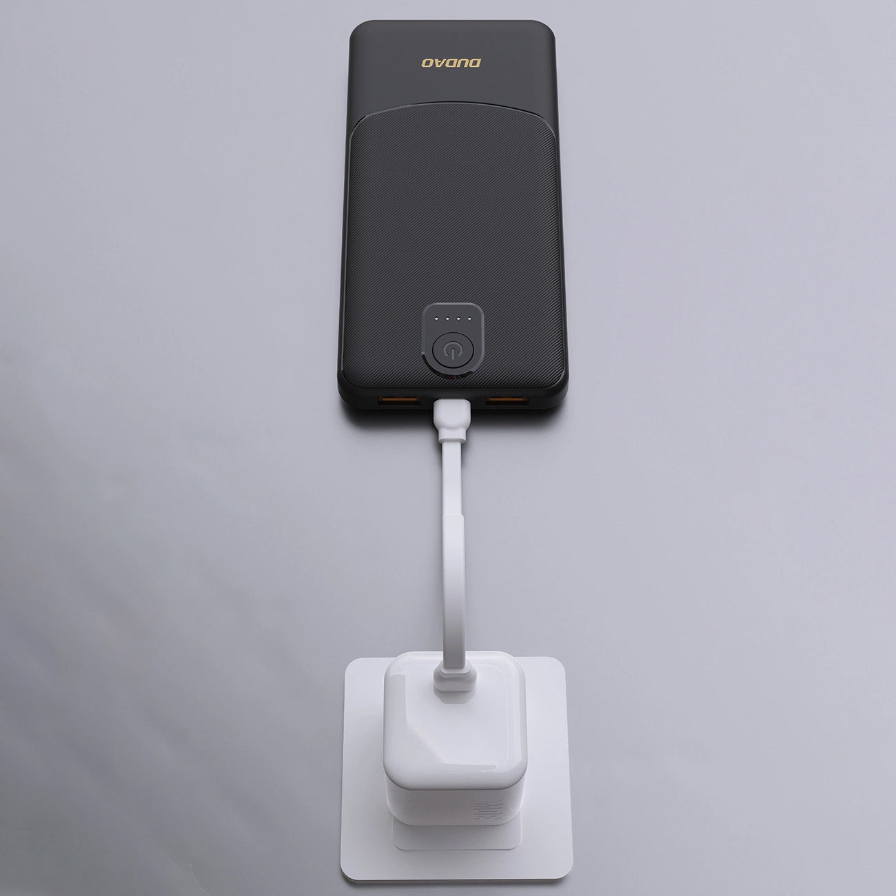 Vanjska baterija Dudao K10, 10000mAh, 12W, 2 x USB-A, Crna