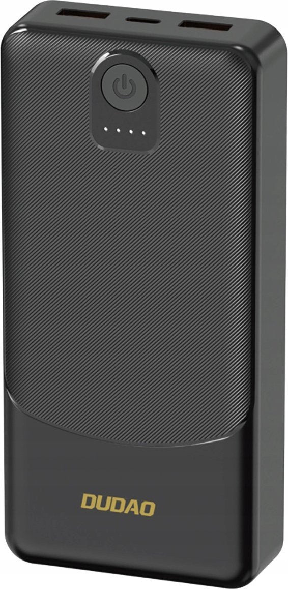 Vanjska baterija Dudao K10Pro, 20000mAh, 12W, 2 x USB-A, Crna