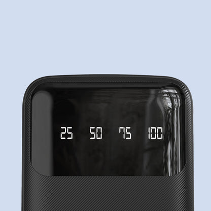 Vanjska baterija Dudao K6Pro+, 20000mAh, 10W, 1 x Lightning - 1 x microUSB - 1 x USB-A - 1 x USB-C, Crna