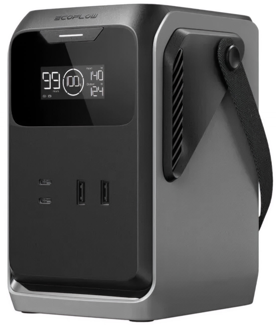 Vanjska baterija EcoFlow Trail 200, 60000mAh, 220W, PD, 2 x USB-A - 2 x USB-C, Crna EF-TRAIL200-N