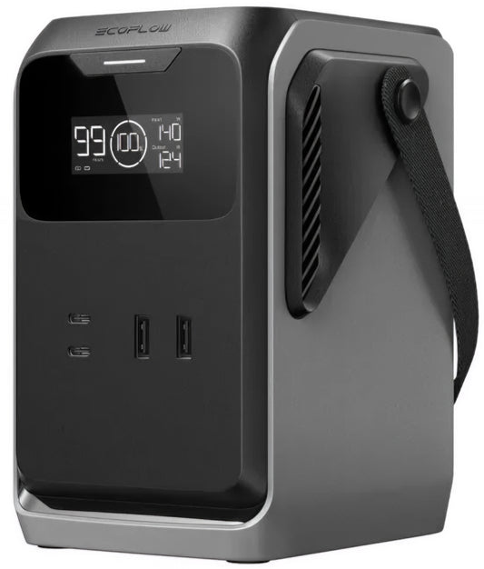Vanjska baterija EcoFlow Trail 200, 60000mAh, 220W, PD, 2 x USB-A - 2 x USB-C, Crna EF-TRAIL200-N