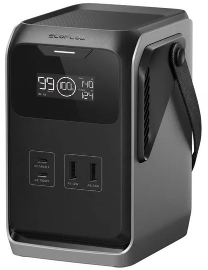Vanjska baterija EcoFlow Trail 200, 60000mAh, 220W, PD, 2 x USB-A - 2 x USB-C, Crna EF-TRAIL200-N