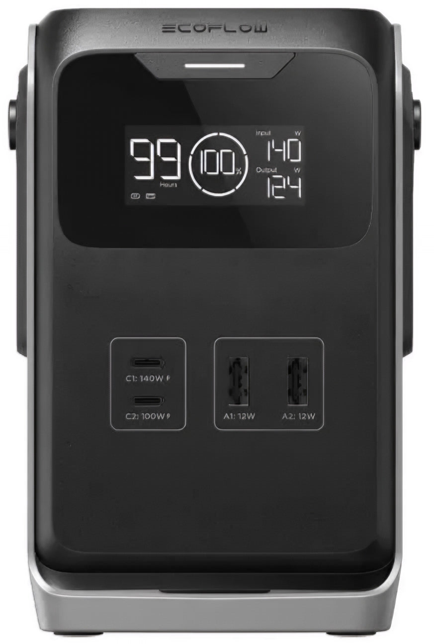 Vanjska baterija EcoFlow Trail 200, 60000mAh, 220W, PD, 2 x USB-A - 2 x USB-C, Crna EF-TRAIL200-N