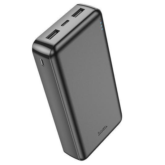 Vanjska baterija HOCO J100A, 20000mAh, 10W, 2 x USB-A, Crna