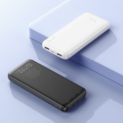Vanjska baterija HOCO J128, 10000mAh, 10W, 2 x USB-A, Bijela