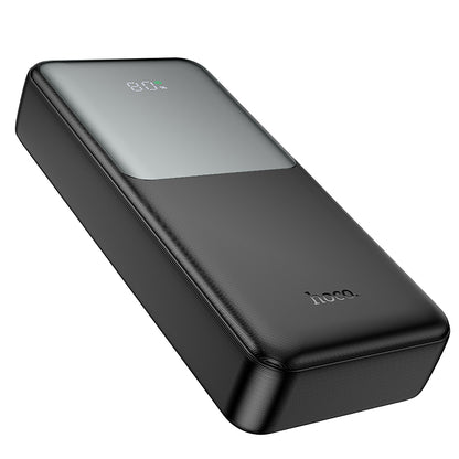 Vanjska baterija HOCO J136A, 20000mAh, 22.5W, QC + PD, 1 x USB-C - 2 x USB-A, Crna