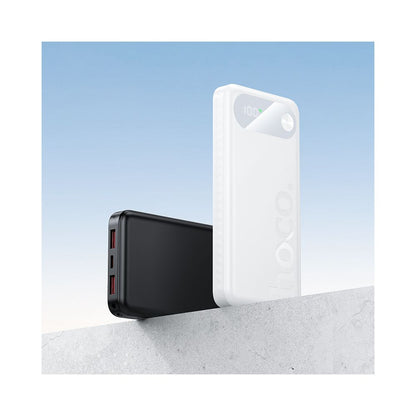 Vanjska baterija HOCO J154, 10000mAh, 22.5W, QC + PD, 1 x USB-C - 2 x USB-A, Crna