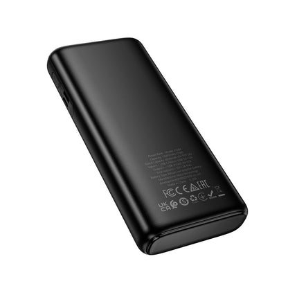 Vanjska baterija HOCO J158A, 10000mAh, 10W, 2 x USB-A, Crna