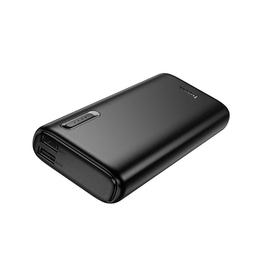 Vanjska baterija HOCO J158A, 10000mAh, 10W, 2 x USB-A, Crna