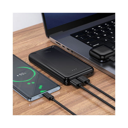 Vanjska baterija HOCO J165A, 10000mAh, 10W, 2 x USB-A, Crna