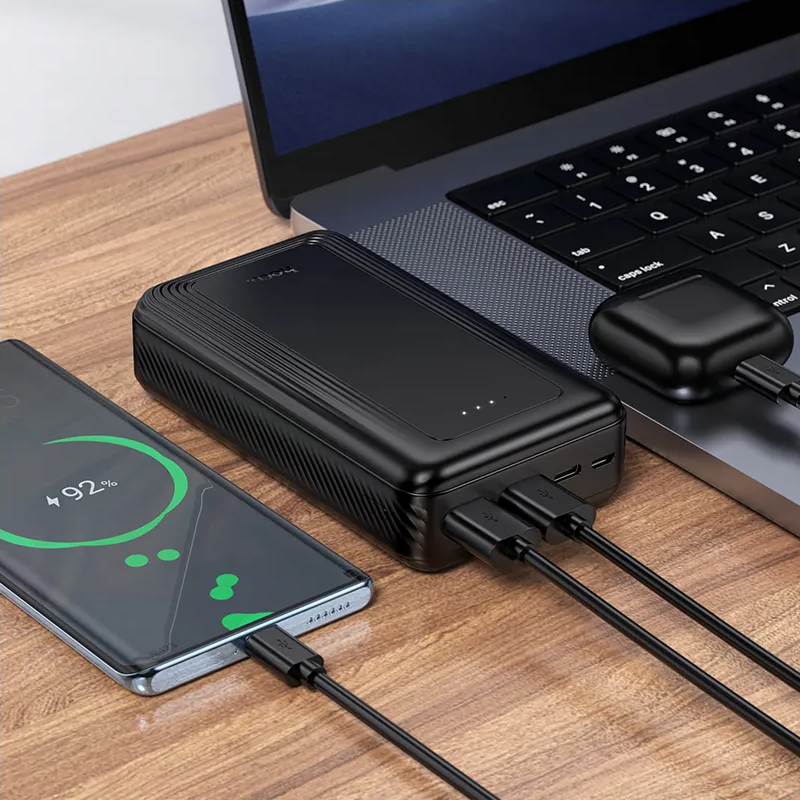 Vanjska baterija HOCO J165A, 20000mAh, 10W, 2 x USB-A, Crna