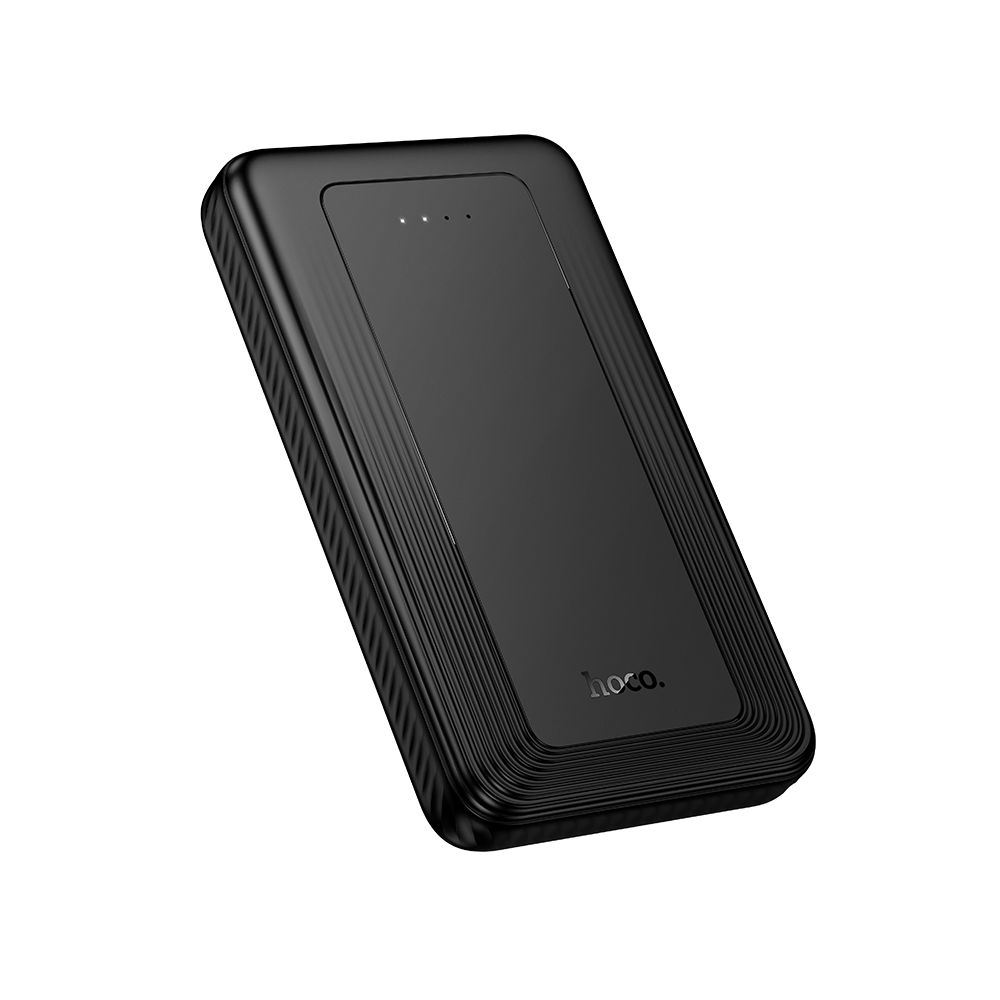 Vanjska baterija HOCO J165A, 10000mAh, 10W, 2 x USB-A, Crna