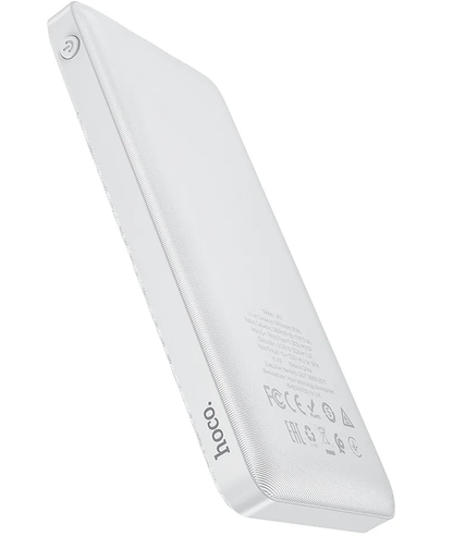 Vanjska baterija HOCO J72, 10000mAh, 10W, 2 x USB-A, Bijela