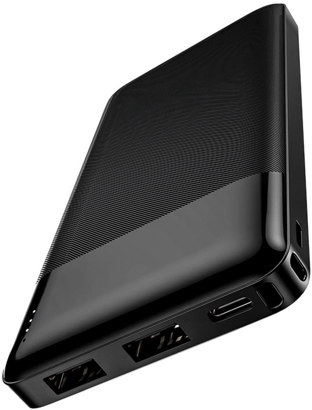 Vanjska baterija HOCO J72, 10000mAh, 10W, 2 x USB-A, Crna