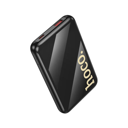 Vanjska baterija HOCO Q37, 10000mAh, 22.5W, QC + PD, 1 x Lightning - 1 x USB-A - 2 x USB-C, Crna