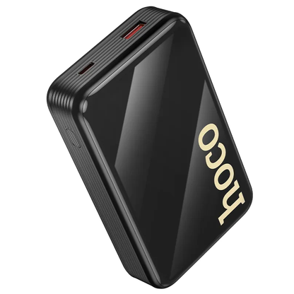 Vanjska baterija HOCO Q37A, 20000mAh, 22.5W, QC + PD, 1 x Lightning - 1 x USB-A - 2 x USB-C, Crna