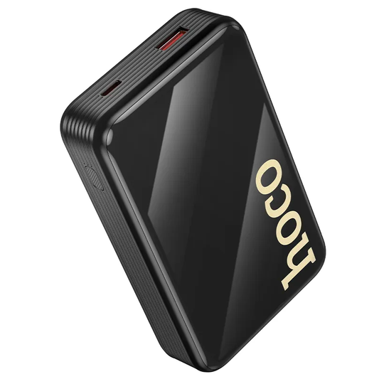 Vanjska baterija HOCO Q37A, 20000mAh, 22.5W, QC + PD, 1 x Lightning - 1 x USB-A - 2 x USB-C, Crna