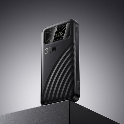 Vanjska baterija HOCO Q42, 10000 mAh, 30 W, QC + PD, 1 x USB-A - 1 x USB-C, crna