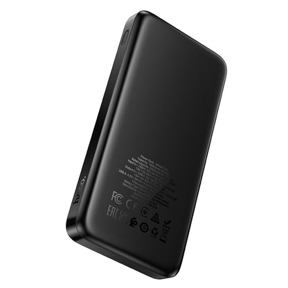 Vanjska baterija HOCO Q42, 10000 mAh, 30 W, QC + PD, 1 x USB-A - 1 x USB-C, crna
