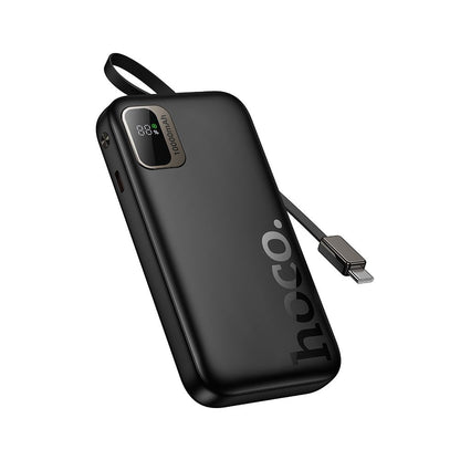 Vanjska baterija HOCO Q51, 10000mAh, 20W, PD, 2 x USB-C, Crna