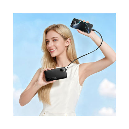 Vanjska baterija HOCO Q51, 10000mAh, 20W, PD, 2 x USB-C, Crna