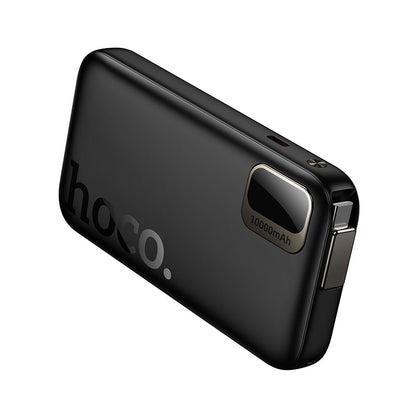Vanjska baterija HOCO Q51, 10000mAh, 20W, PD, 2 x USB-C, Crna