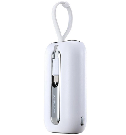 Vanjska baterija Joyroom Colorful Series JR-L012, 10000mAh, 22.5W, QC + PD, 1 x Lightning - 2 x USB-C, Bijela