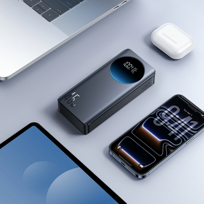 Vanjska baterija Joyroom JR-PBF02 Pro, 20000mAh, 45W, QC + PD, 2 x USB-A - 2 x USB-C, Crna
