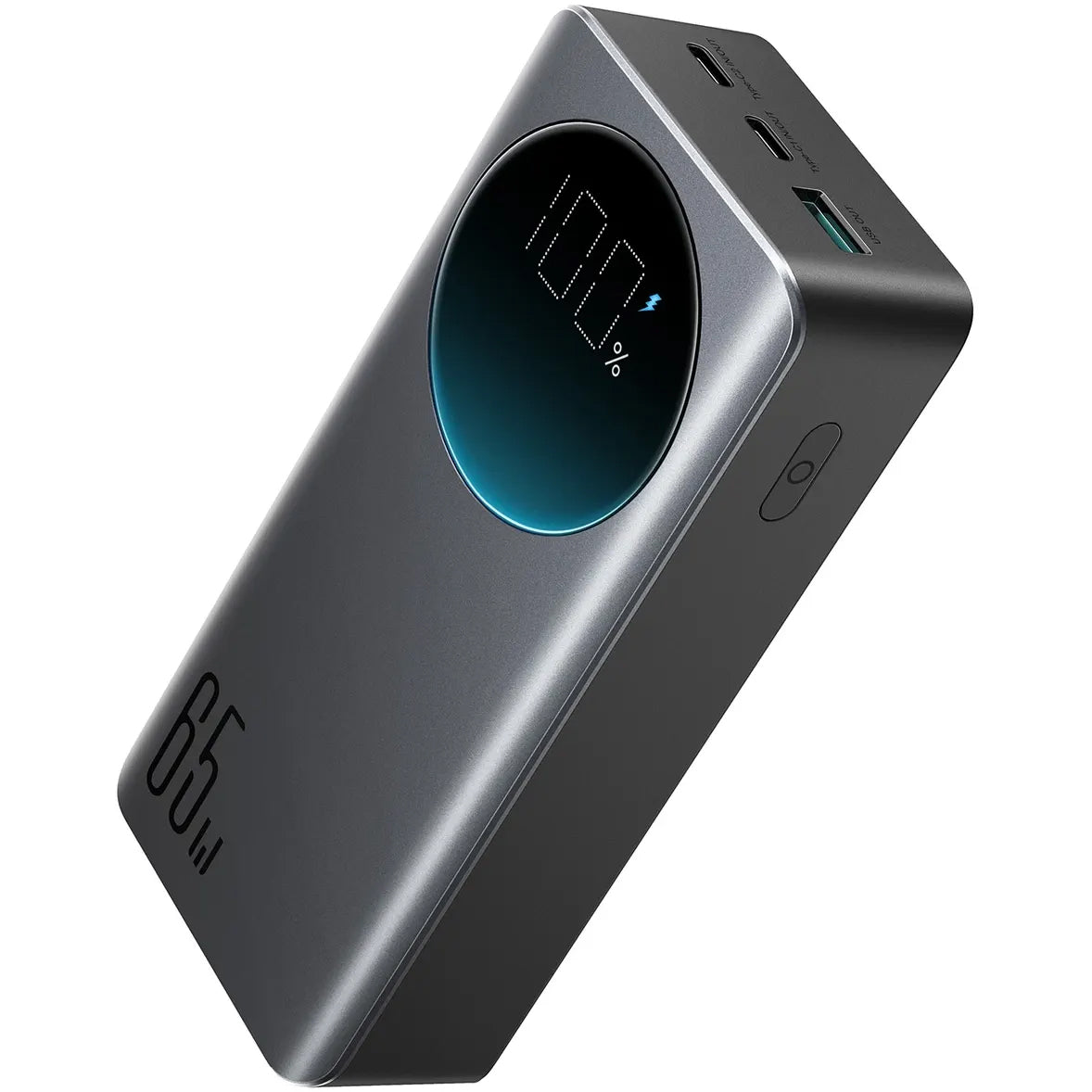 Vanjska baterija Joyroom JR-PBF05, 30000mAh, 65W, QC + PD, 1 x USB-A - 2 x USB-C, Crna