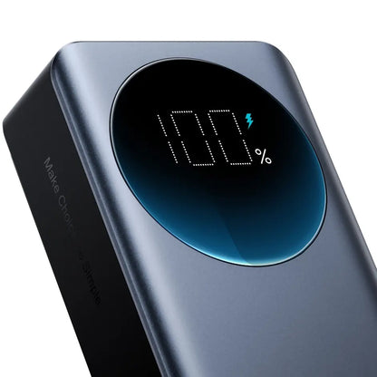 Vanjska baterija Joyroom JR-PBF05, 30000mAh, 65W, QC + PD, 1 x USB-A - 2 x USB-C, Crna