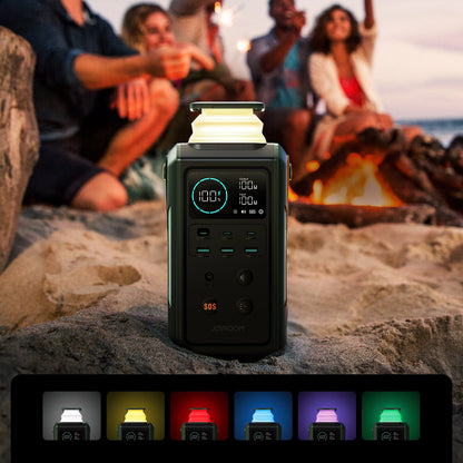 Vanjska baterija Joyroom JR-PBF10, 75000mAh, 100W, QC + PD, 3 x USB-A - 3 x USB-C, Zelena