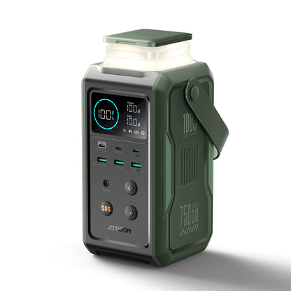 Vanjska baterija Joyroom JR-PBF10, 75000mAh, 100W, QC + PD, 3 x USB-A - 3 x USB-C, Zelena
