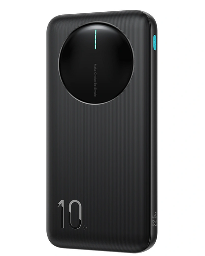 Vanjska baterija Joyroom JR-PBF12 Pro, 10000mAh, 22.5W, QC + PD, 1 x USB-C - 2 x USB-A, Crna