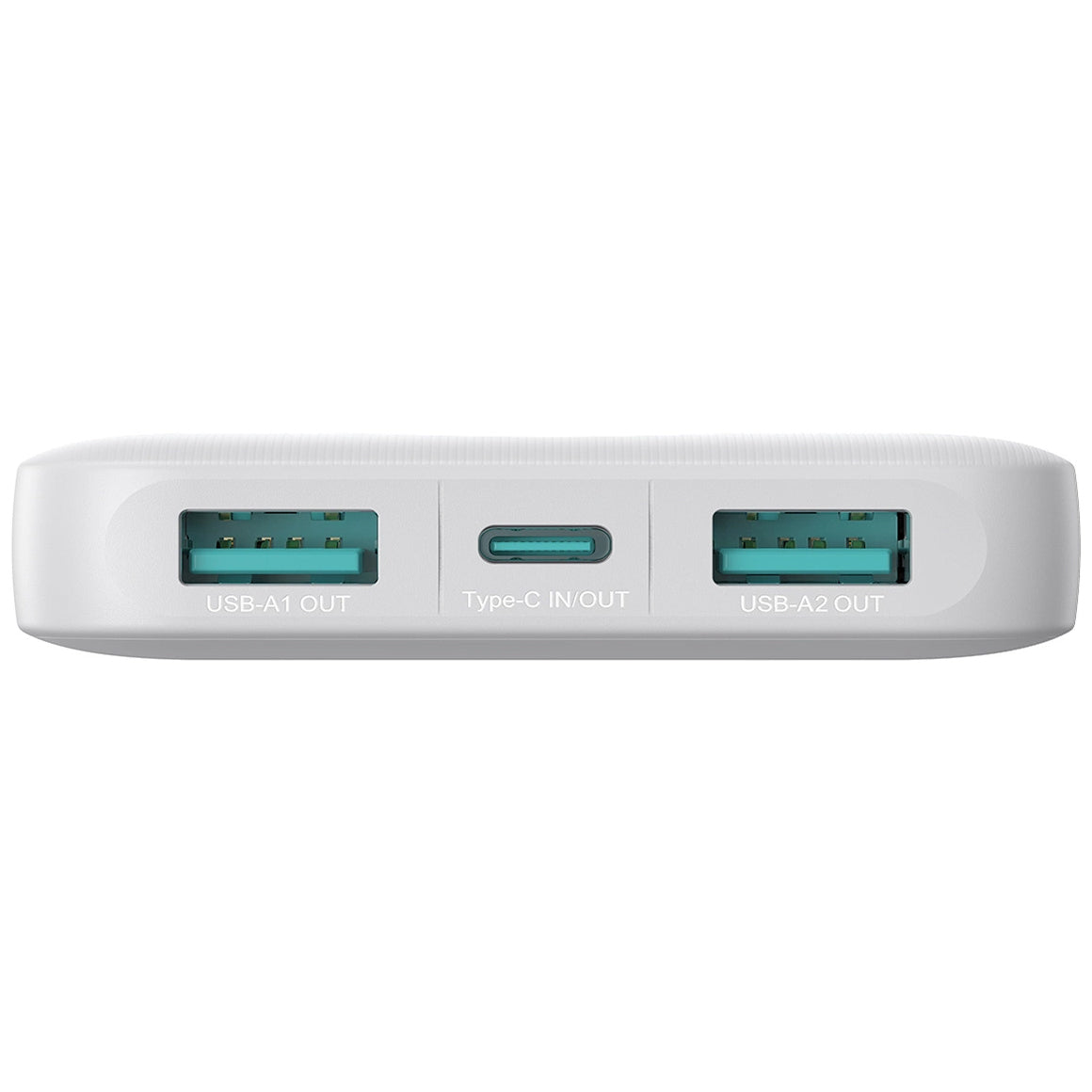 Vanjska baterija Joyroom JR-PBF12, 10000mAh, 12W, 1 x USB-C - 2 x USB-A, Bijela