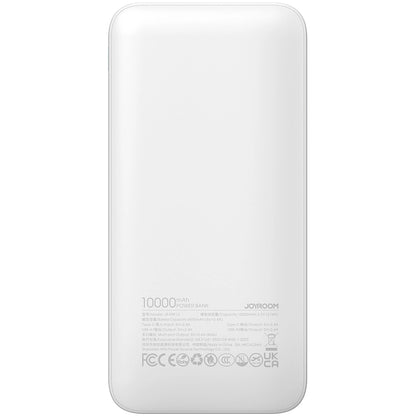 Vanjska baterija Joyroom JR-PBF12, 10000mAh, 12W, 1 x USB-C - 2 x USB-A, Bijela