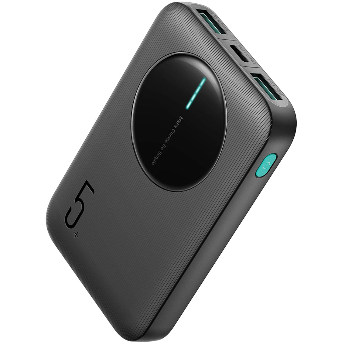 Vanjska baterija Joyroom JR-PBF13, 5000mAh, 12W, 1 x USB-C - 2 x USB-A, Crna