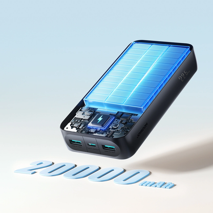 Vanjska baterija Joyroom JR-PBF14 Pro, 20000mAh, 22.5W, QC + PD, 1 x USB-C - 2 x USB-A, Crna