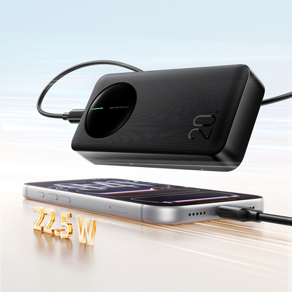 Vanjska baterija Joyroom JR-PBF14 Pro, 20000mAh, 22.5W, QC + PD, 1 x USB-C - 2 x USB-A, Crna