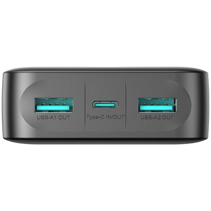 Vanjska baterija Joyroom JR-PBF14, 20000mAh, 12W, 1 x USB-C - 2 x USB-A, Crna