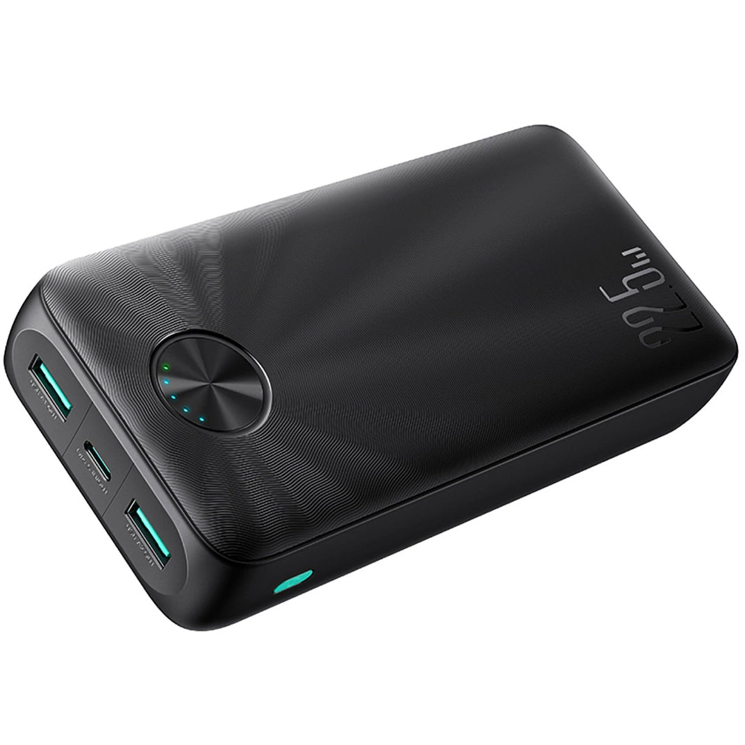 Vanjska baterija Joyroom JR-PBF16, 20000mAh, 22.5W, QC + PD, 1 x USB-C - 2 x USB-A, Crna