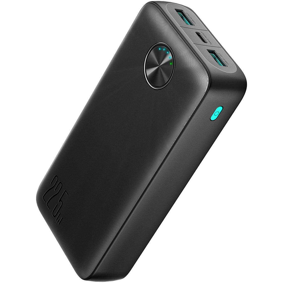 Vanjska baterija Joyroom JR-PBF16, 20000mAh, 22.5W, QC + PD, 1 x USB-C - 2 x USB-A, Crna