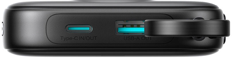 Vanjska baterija Joyroom JR-PBF17, 10000mAh, 22.5W, QC + PD, 1 x USB-A - 2 x USB-C, Crna