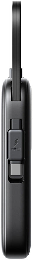 Vanjska baterija Joyroom JR-PBF17, 10000mAh, 22.5W, QC + PD, 1 x USB-A - 2 x USB-C, Crna
