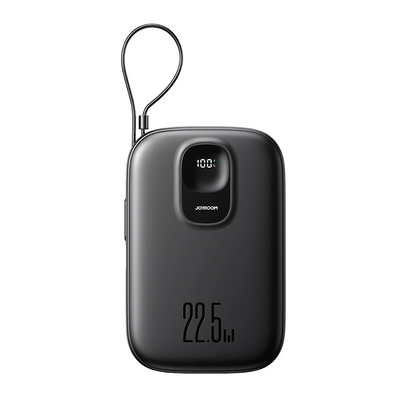Vanjska baterija Joyroom JR-PBF18, 10000mAh, 22.5W, QC + PD, 1 x Lightning - 1 x USB-A - 1 x USB-C, Crna