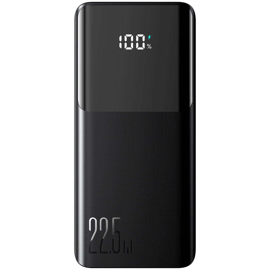 Vanjska baterija Joyroom JR-PBF19, 10000mAh, 22.5W, QC + PD, 1 x Lightning - 1 x USB-A - 2 x USB-C, Crna